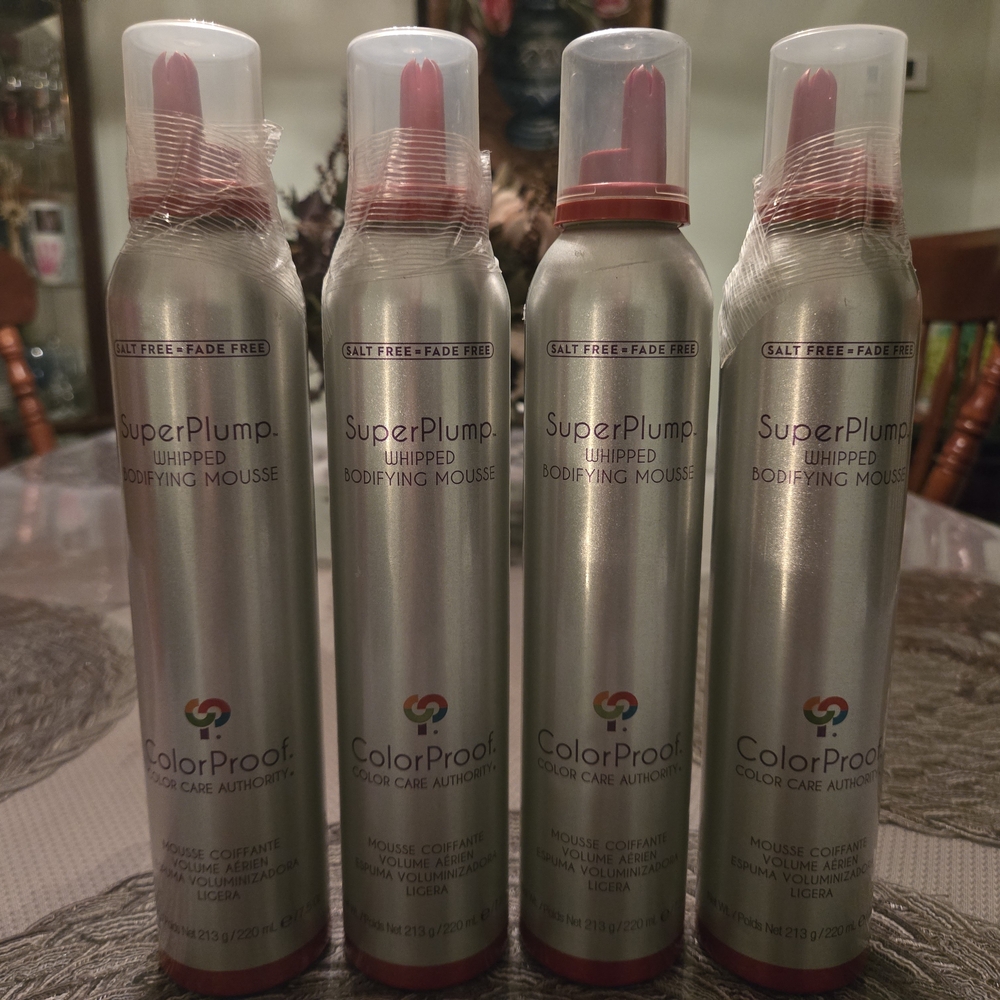 QTY 4 ColorProof SuperPlump Mousse Set